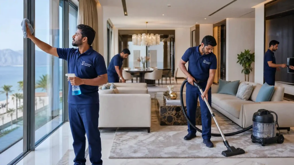 شركة تنظيف الامارات لتنظيف الفلل والشقق