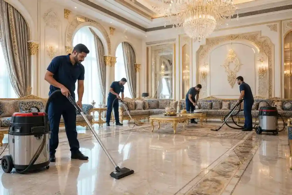 شركة تنظيف فلل في الامارات تقدم خدمات تنظيف عميق للفلل